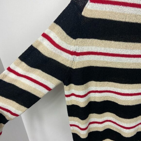 Revolve Tularosa Chunky Knit Striped Sweater Size XXS‎ Crew Neck Robbins Boho - Picture 9 of 10